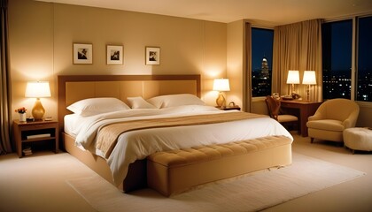 Photo modern style interior room 3d illustration