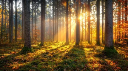 Fototapeta premium Explore how forests mitigate pollution and enhance our environment's impact on climate change