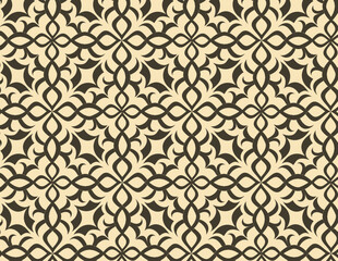 Fototapeta premium Geometric Floral Pattern
