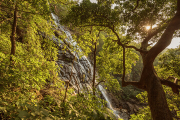 Bee Fall is a famous waterfall in Pachmarhi, Madhya Pradesh, India.