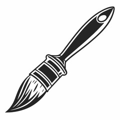  Black brush logo vector vector art illustration