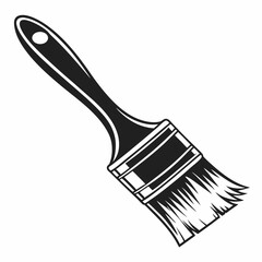  Black brush logo vector vector art illustration