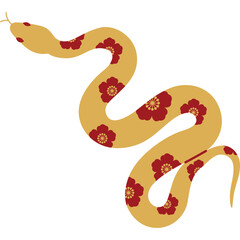 Obraz premium Snake Chinese New Year
