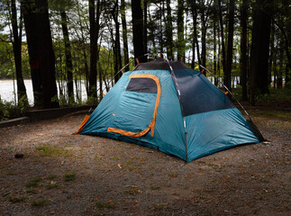 Adventure awaits after camp is set up