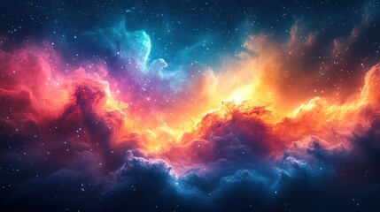 Fototapeta premium Cosmic Nebula