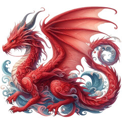 Fototapeta premium Amazing dragon image