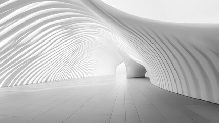 Obraz premium Stunning Curves and Light in Architecture