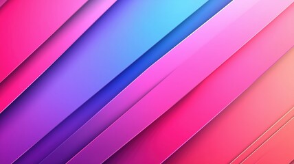 Obraz premium Dynamic Waves of Color Blend in Vibrant Harmony