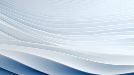 Waves of Subtle Elegance in Soft Blue Tones