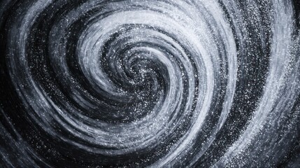 Abstract Swirling Galaxy