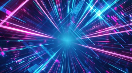 Fototapeta premium Abstract Neon Lights