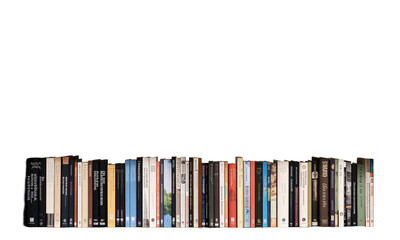 Naklejka premium a Bookshelf Isolated on transparent background