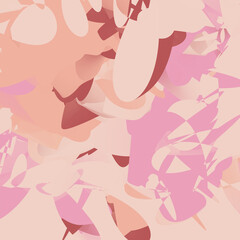 Colorful poster background. branches, art print for beauty, fashion