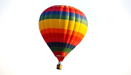Fototapeta premium hot air balloon isolated