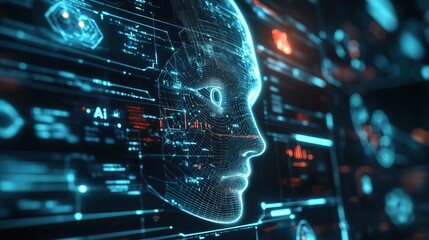 A computerized business analysis system that uses intelligent "AI" robots