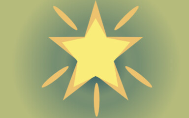 Obraz premium star symbol 