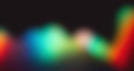 Rainbow Light Leaks Textures. Abstract film grain, rainbow light leaks, scratches