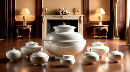 Elegant Ceramic Vases and Urns 8