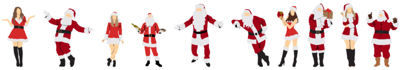 Christmas people collection