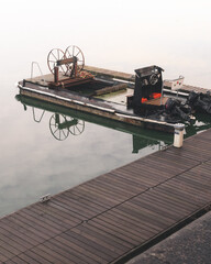 Dilapidated in the docks