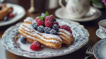 Gourmet churros with unique toppings