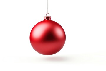 Christmas ornament white background.