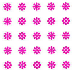  flowers pink pattern 