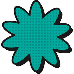 Retro Abstract Shape Geometric