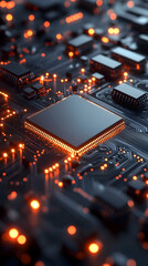 Silicon Carbide (SiC) Power Semiconductor Chip with High-Temperature Performance and Advanced Thermal Management