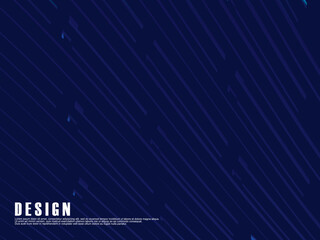 Abstract blue modern background with smooth lines. Dynamic waves. vector illustration. . Vector minimal line background with text for social media covers, headers, etc.