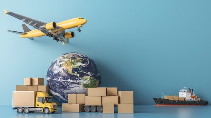 Global transportation solutions deliver efficient logistics across the world