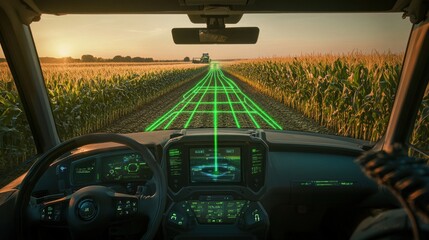 Autonomous Driving in Cornfield