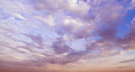 Fototapeta premium Blue sky and clouds