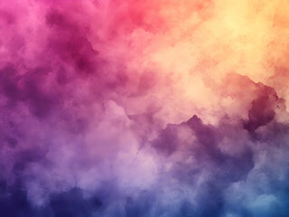 Fototapeta premium Abstract Background - Pink, Purple, Orange Clouds