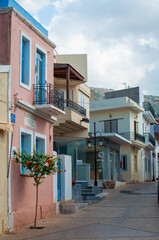 Obraz premium old houses in Greece
