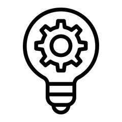 innovation line icon