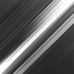 Obraz premium Abstract Background - Diagonal Black White Gray Stripes