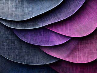 Obraz premium Abstract Background - Purple and Blue Textured Layers
