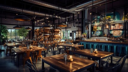 A photo of a fusion taproom offering craft beer