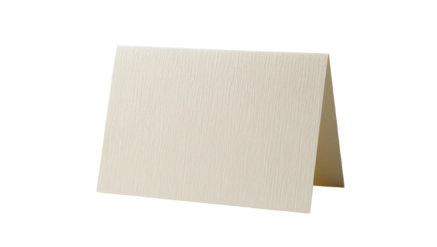 Paper Table Card Horizontal.