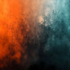 Fototapeta premium Abstract Background Image Orange Blue Texture Grunge Gradient