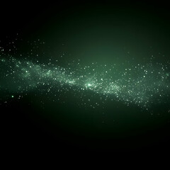Abstract Background - Emerald Green Sparkle Dust