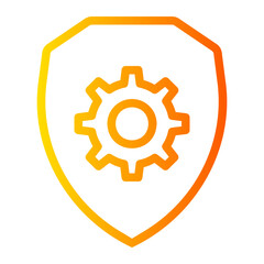 shield gradient icon