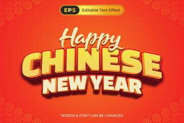 a poster for chinese new year is titled happy chinese new year.