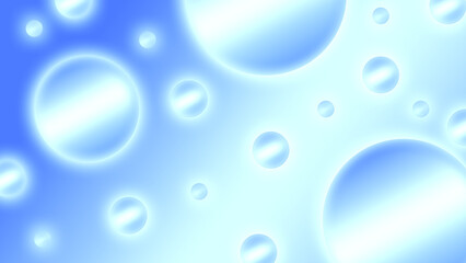 Water drops on gradient background bubble color concept graphic for illustration