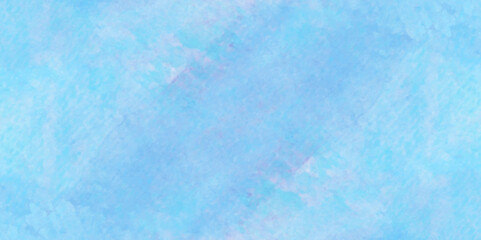 Obraz premium Pastel blue and white watercolor background, Old looking paper background, Digital art painting vintage background, Vector illustration.