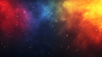 Obraz premium Abstract Background Colorful Nebula Space Stars Galaxy Cosmic Dust Illustration