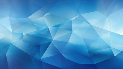 Naklejka premium Modern abstract blue background featuring a dynamic blend of deep navy and vibrant sky blue hues. Layered textures of translucent white material create a three-dimensional effect