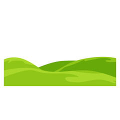 Obraz premium Green Field Landscape