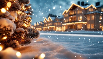 Cozy Christmas Snowfall Winter Wonderland with Soft Music and Gentle Snowfall Create a Peaceful...